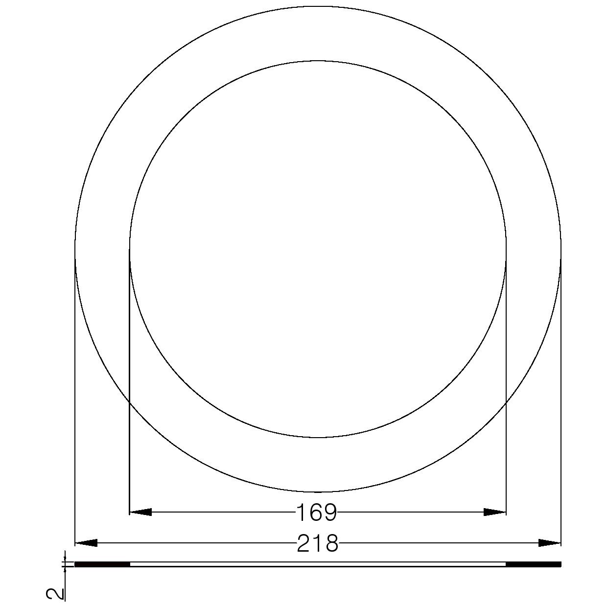 GUARN. P/FLANGE PN 10/16 DN150 "FASIT OMNIA" mm.2 PER GAS - NORME DIN 3535