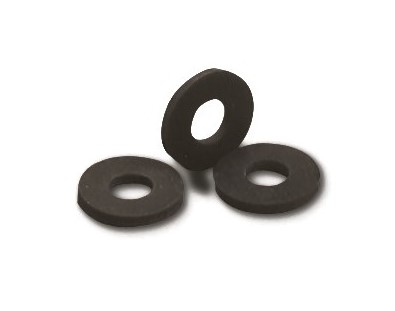 GUARNIZ. GOMMA NERA mm.3 P/TUBI CARICO LAVATRICE 