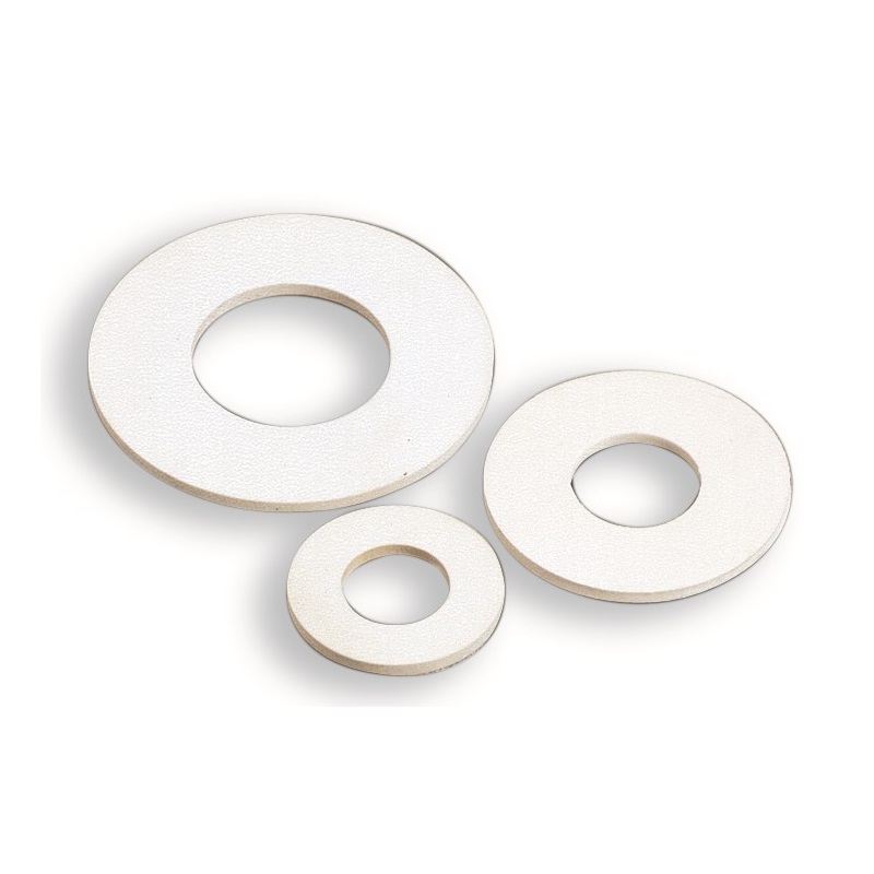 GUARN.PIANE GOMMA BIANCA mm. 3 DA 1" PILETTA 