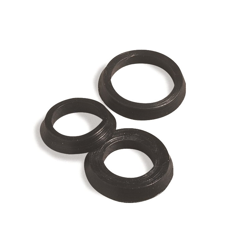 RIDUZIONI CONICHE PVC NERO MORBIDO 1"1/4x1" 