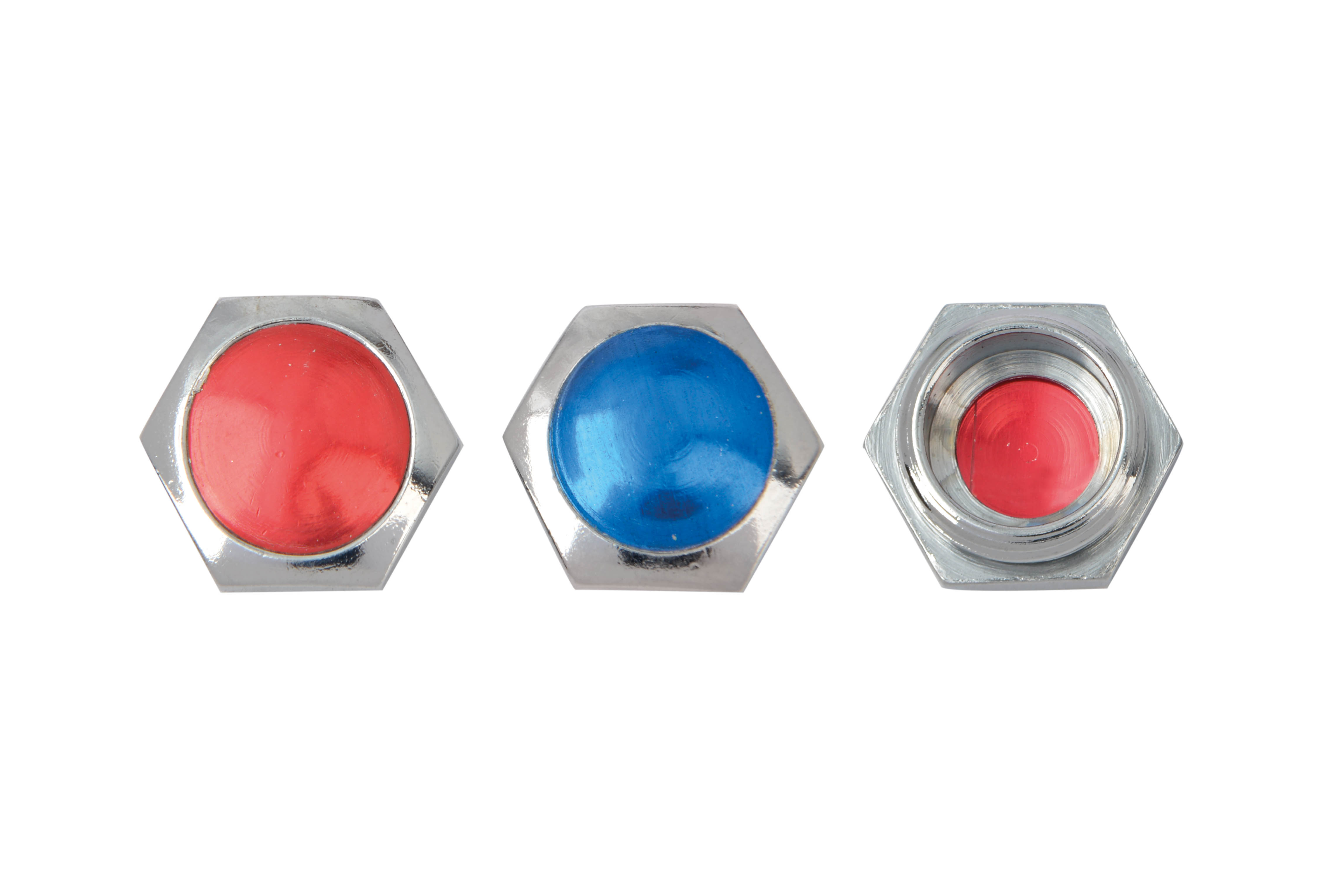CP. PLACCHETTE ROSSE/BLU ESAG. 18, GAMBO 3/8" GAS 