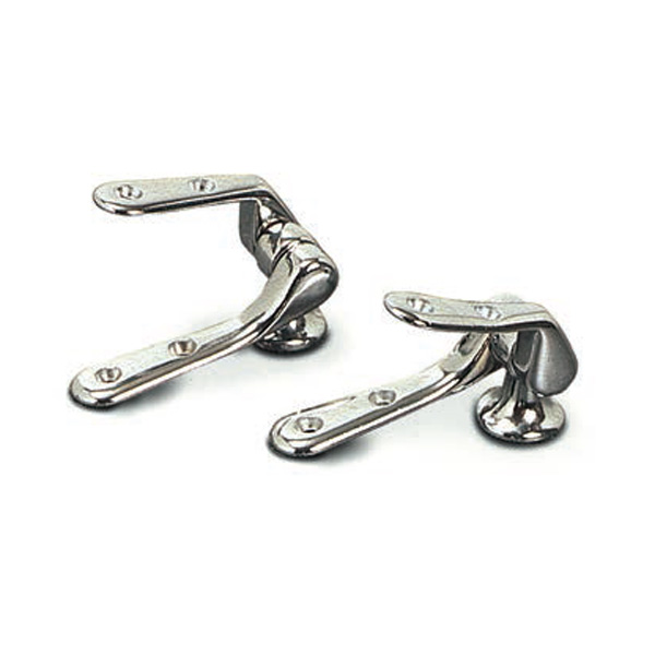 COPPIE CERNIERE OTTONE CROMATO TIPO FISSO M8 