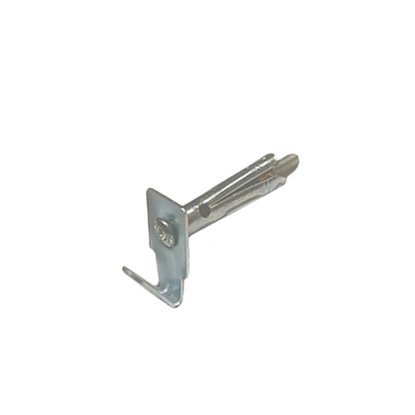 TASSELLI FERRO ZINCATO GANCIO TONDO-FORO mm.8 