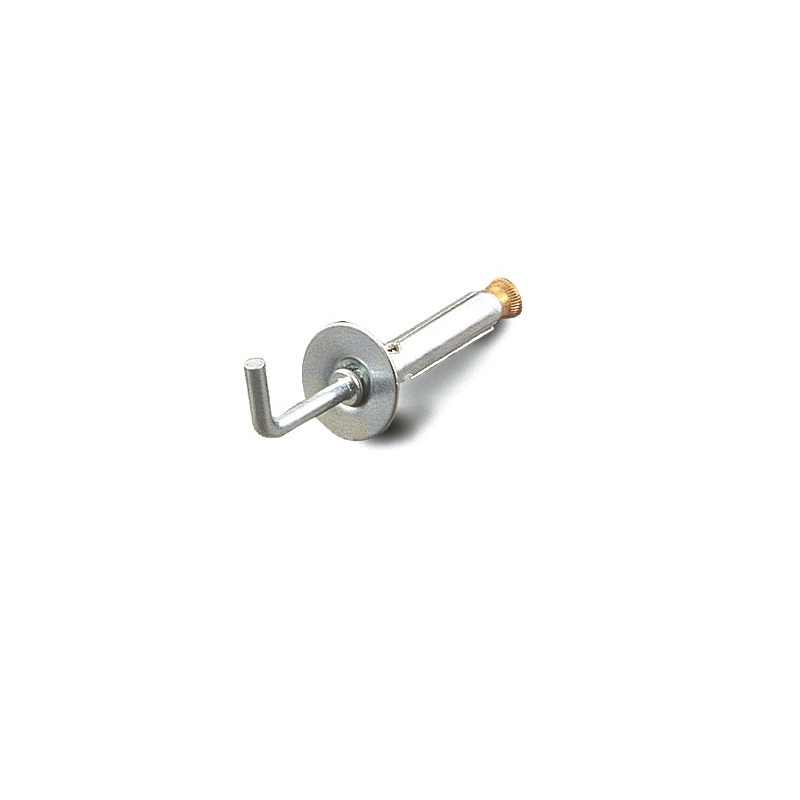 TASSELLI FERRO ZINCATO GANCIO LUNGO-FORO mm.10 