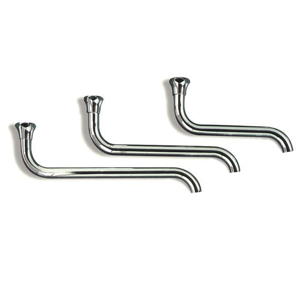 CANNE OTT.CROMATO d.18 LUNG. cm.20 PER LAVELLI 