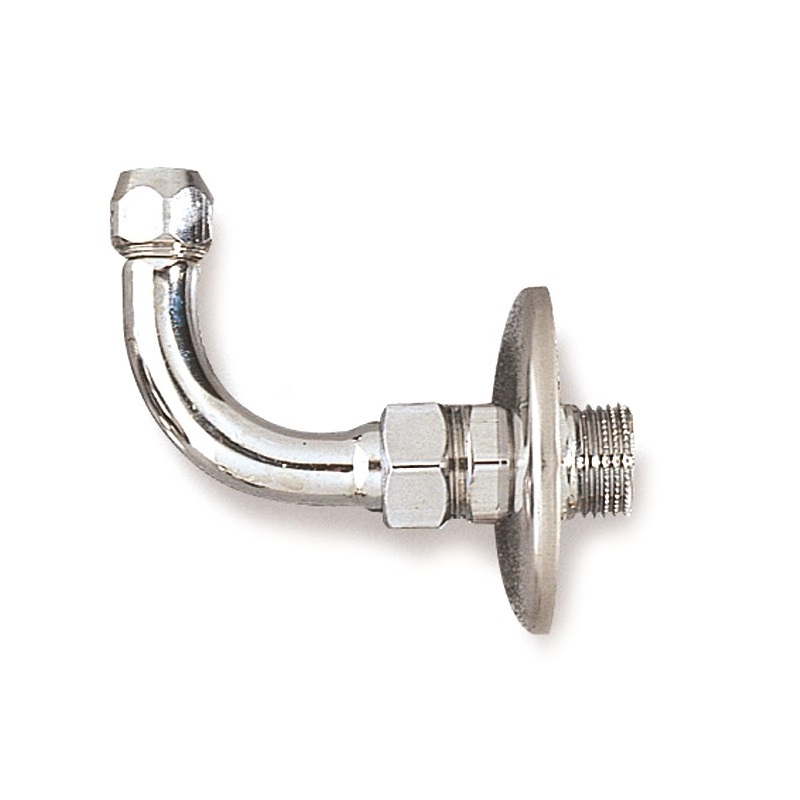 SQUADR. 1/2" C/FLANGIA CALOTTA ALTA 3/8"X10 