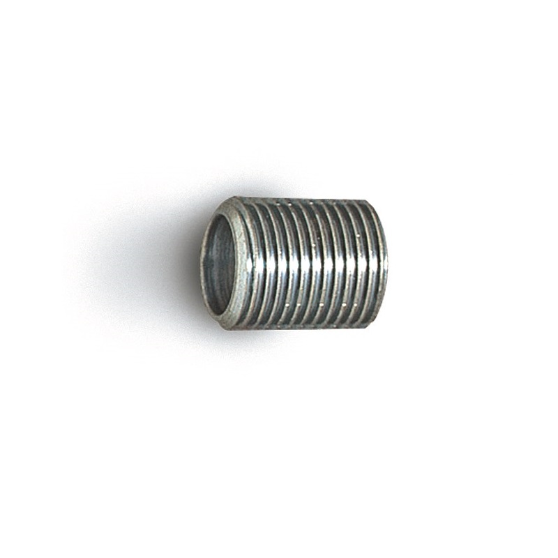 NIPLES FERRO ZINC. 3/8" MODELLO "TUTTO FILETTO" 