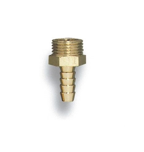 RACC. PORTAGOMMA mm. 10 OTT. CROMATO DA 1/2" M 