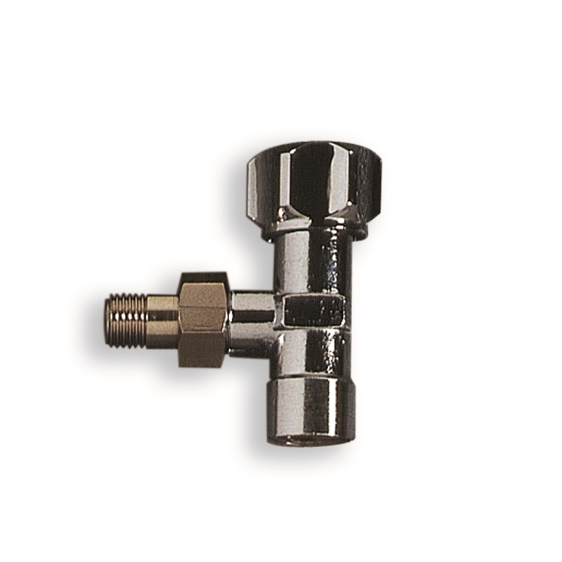 RUBINETTI OTTONE CROMATO P/CASSETTE-FILET. F 1/2" 
