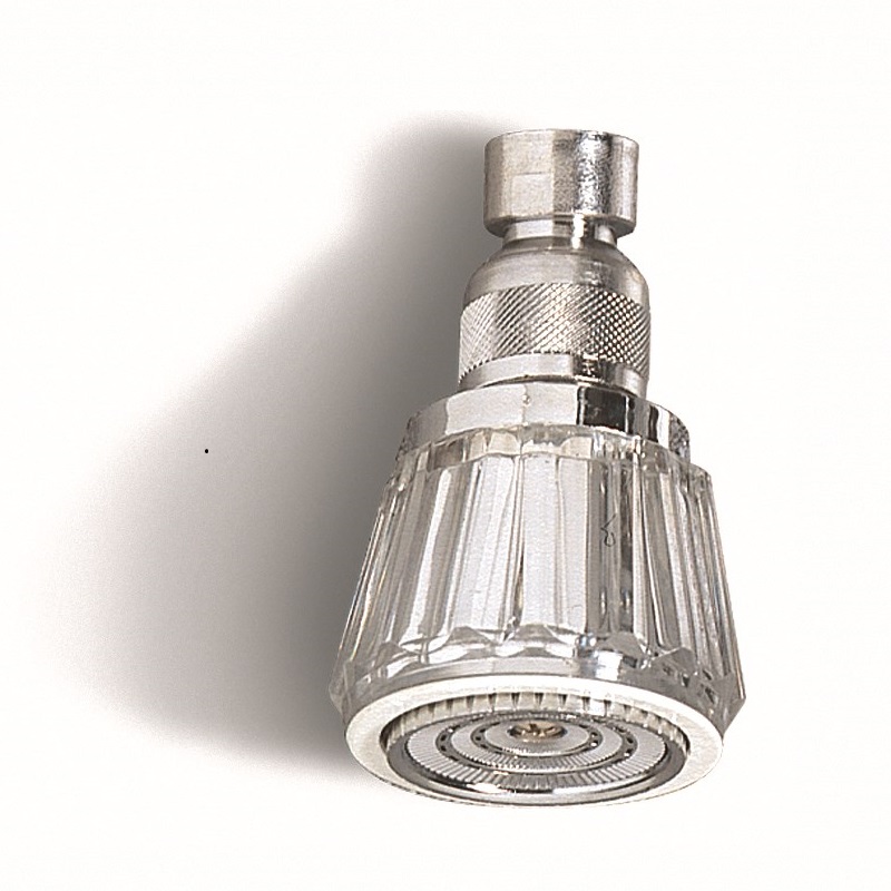 SOFFIONI PVC TRASPARENTE CON GETTO REGOLABILE 