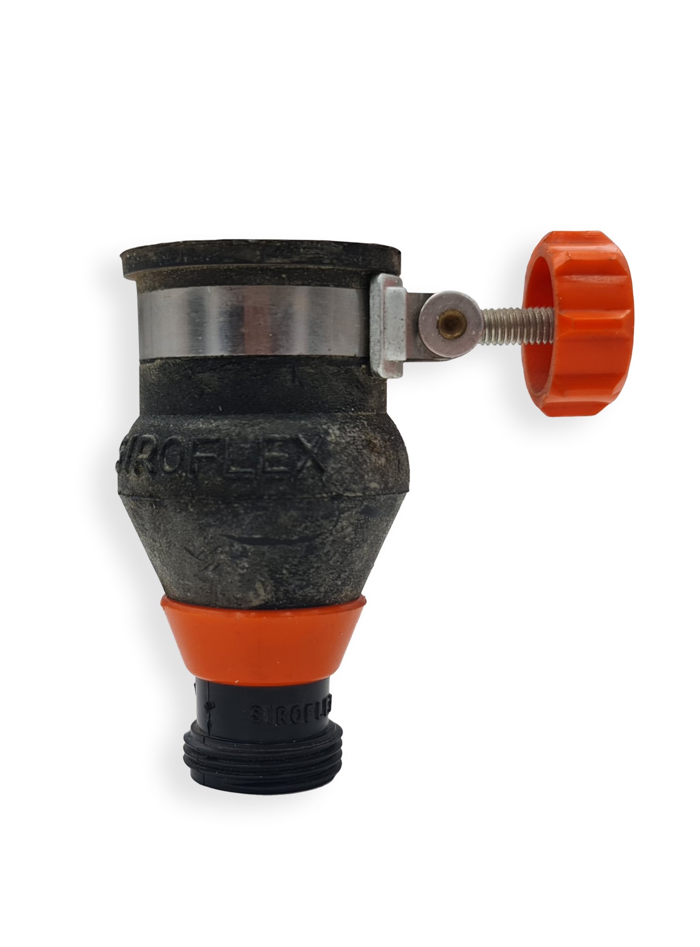 ATTACCHI IN GOMMA M 3/4" P/RUBIN. LISCI mm.10-25 