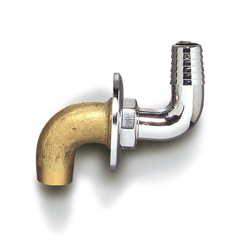 GIUNTI SCARICO LAVATRICE CURVI DA 1", CURVA ABS 