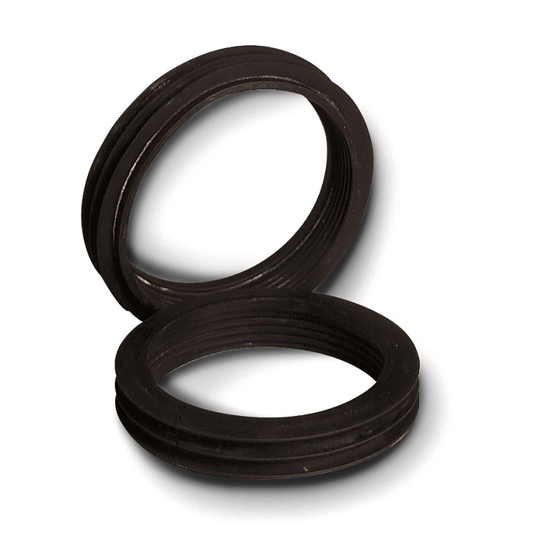 GIUNTI PER SCARICHI WC GOMMA NERA 