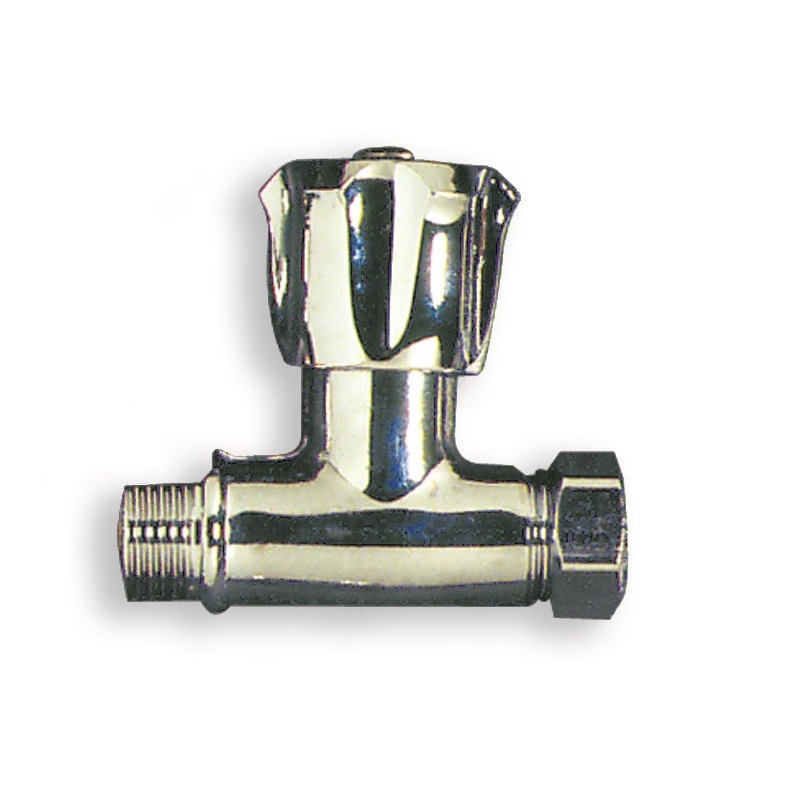 RUBINETTI P/SCALDABAGNO OTT. CROM. MM 1/2"X14 