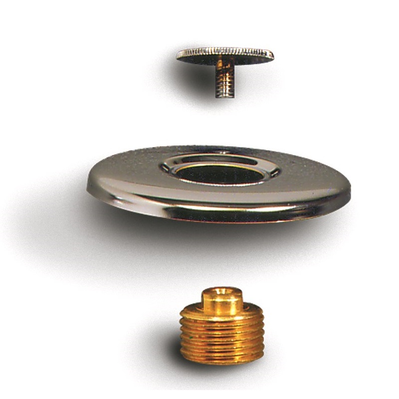 TAPPI 1/2" C/ROSONE OTT. CROMATO mm.65-TIPO LUSSO 
