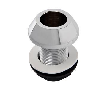 SUPPORTI OTTONE CROMATO PER DOCCETTE MONOFORO 
