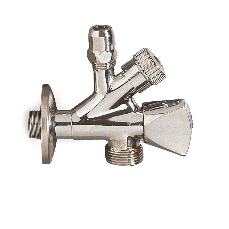 RUBINETTI SOTTOLAV. 1/2" C/ATTACCO LAVATRICE 3/4" 