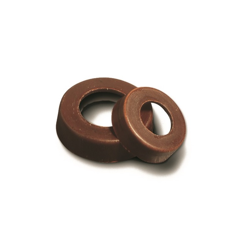CALOTTE FORATE CUOIO N.6 mm.76 x 45 x 20 h 