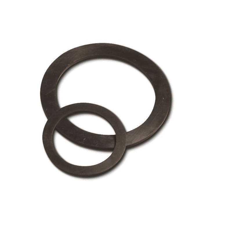 GUARNIZIONI GOMMA NERA RACC. MANICHETTE UNI 45 