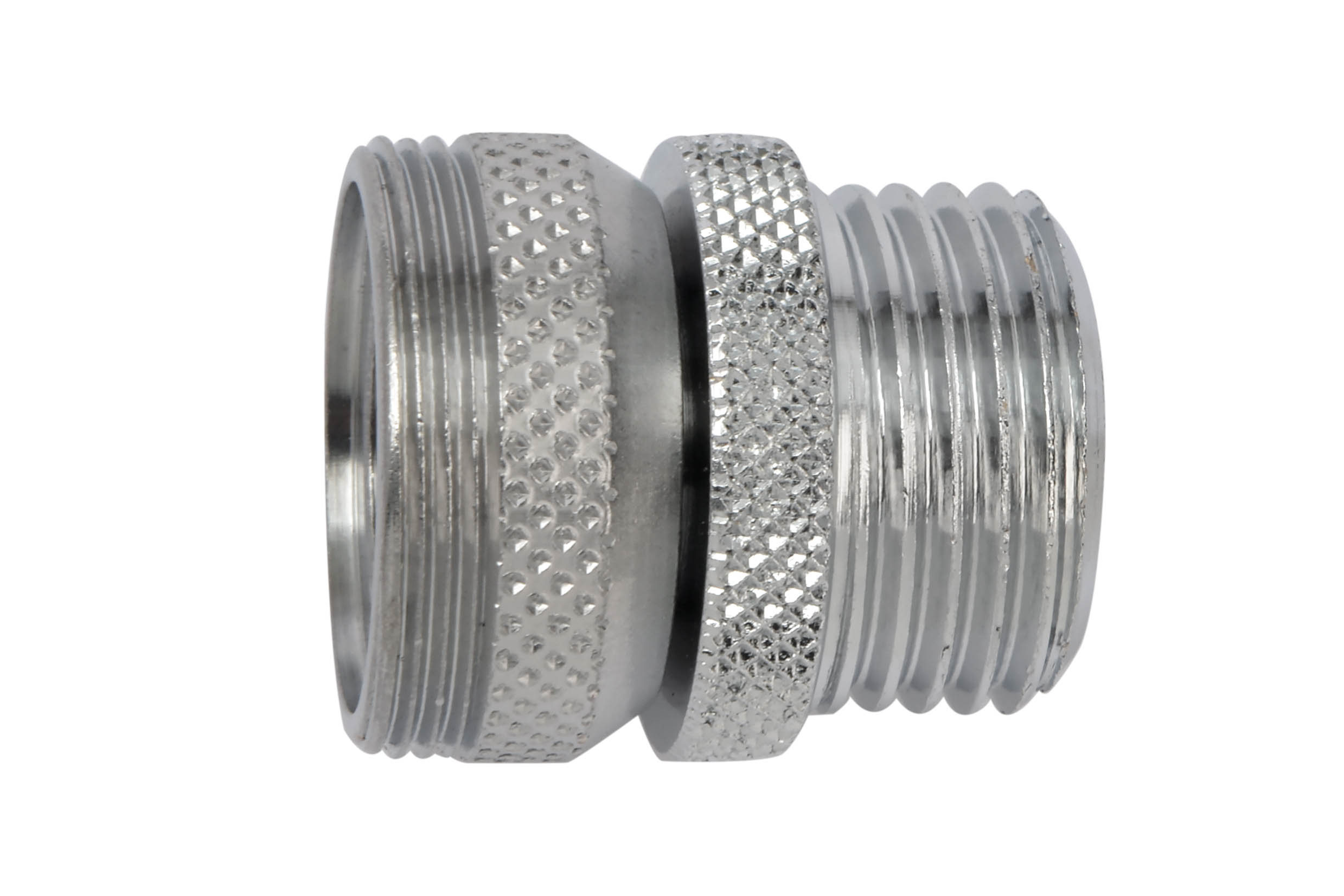RACCORDI GIREVOLI OTTONE CROMATO MM 1/2" X 24/1 