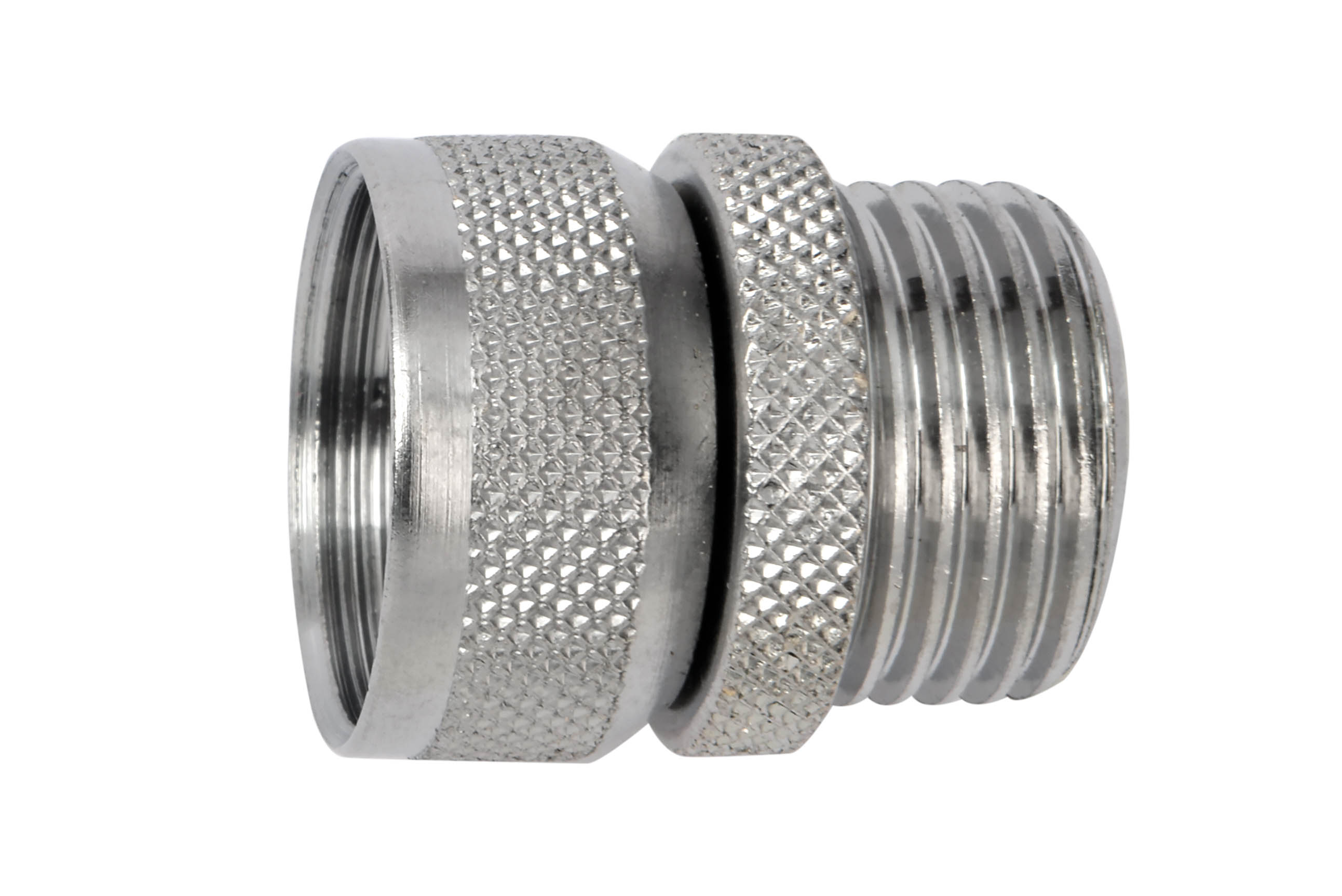 RACCORDI GIREVOLI OTTONE CROMATO MF 1/2" X 22/1 
