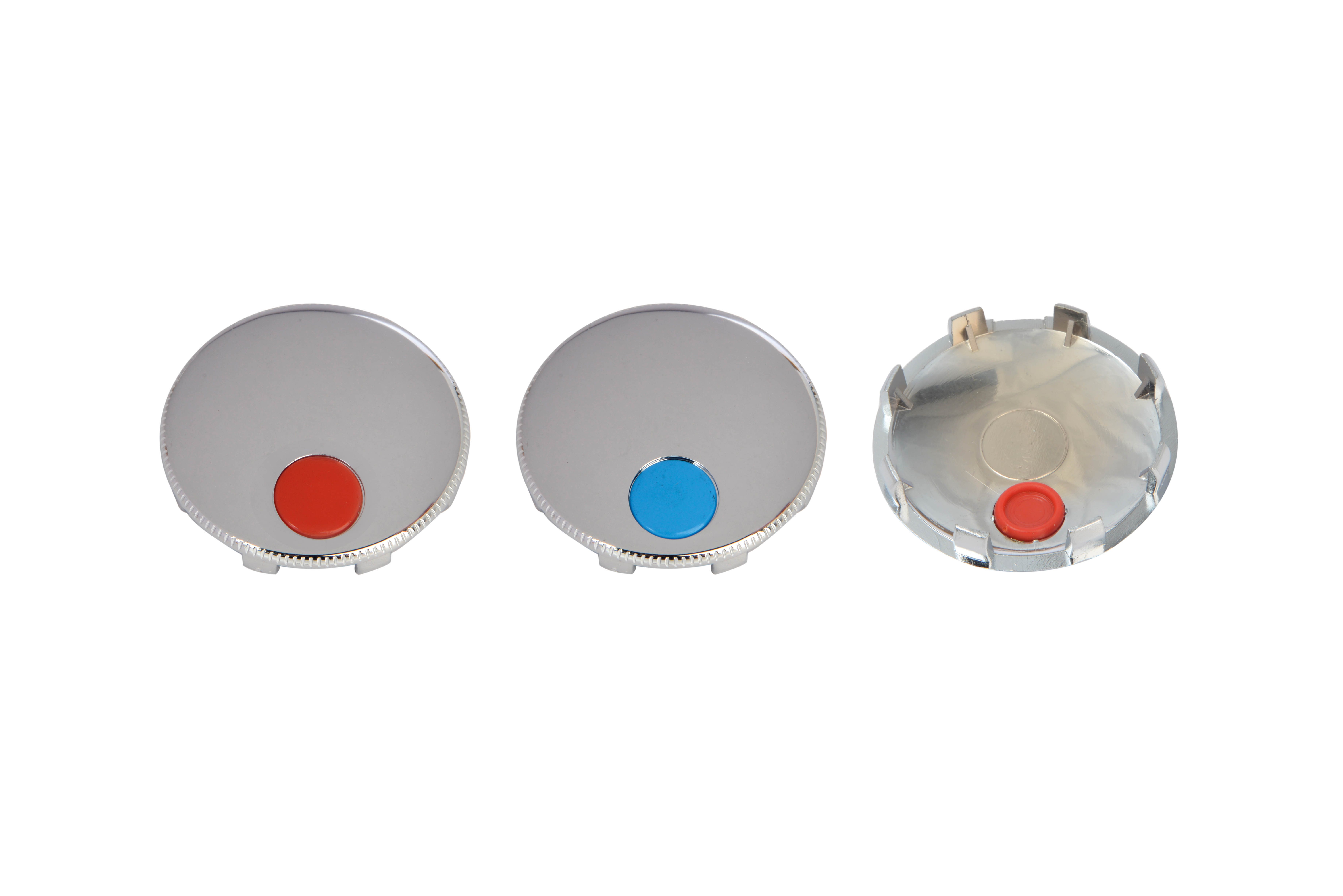 COPPIE PLACCHETTE mm.43 ABS CROM. C/SEGNALATORE 