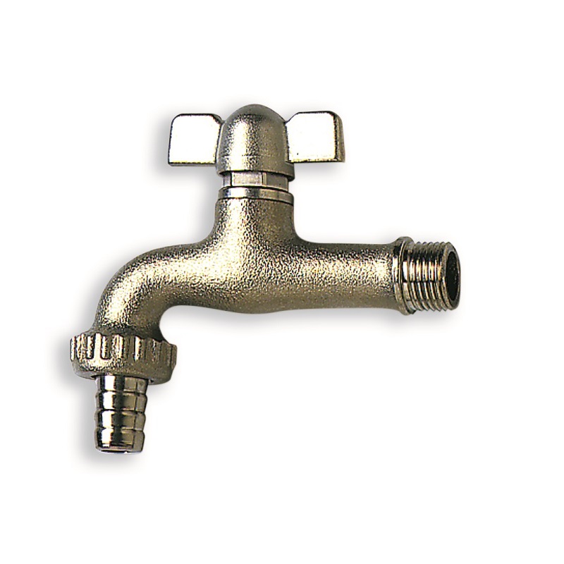 RUBINETTI 1/2" OTT. NIK. CON VITONE 1/4 GIRO 