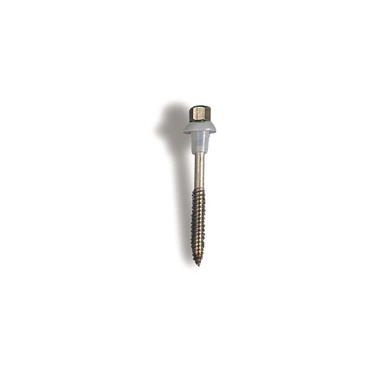 VITI STANDARD INOX M6x80 C/SOTTOVITE IN POLITENE 