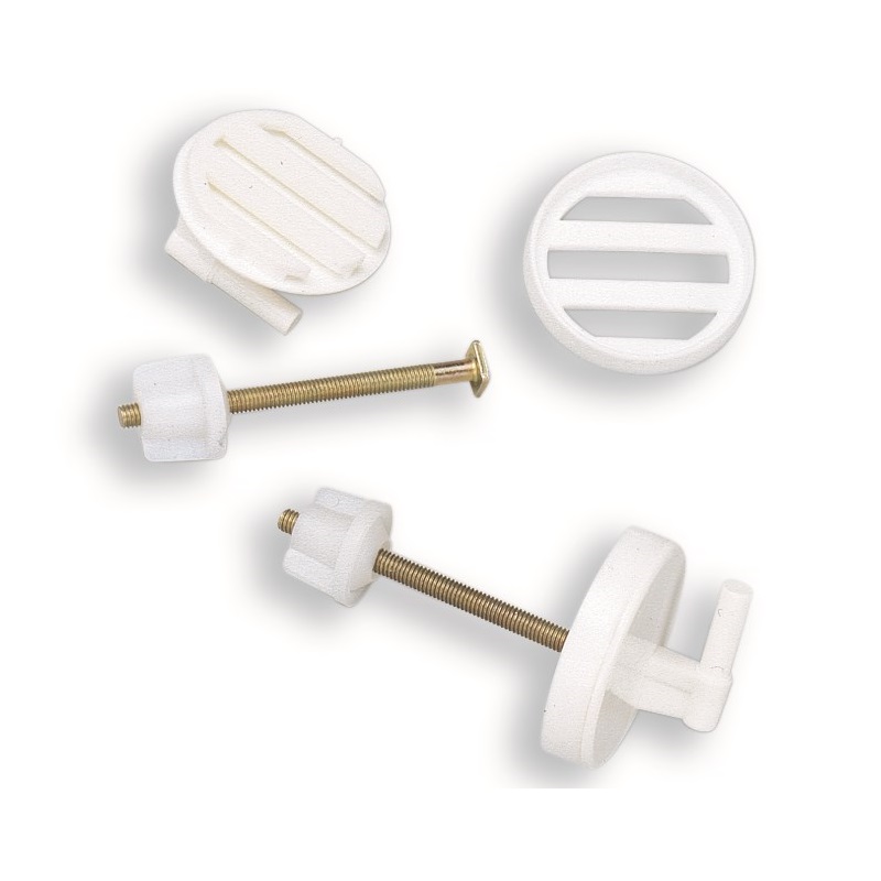 COPPIE SUPPORTI CON BASE GIREVOLE E BULLONI FERRO 