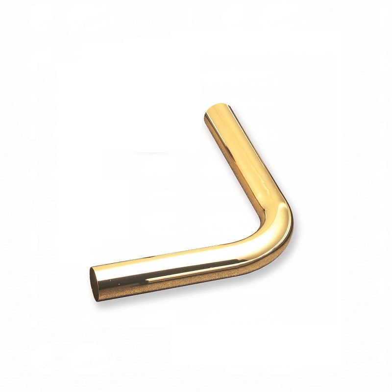 CURVE A 90°d.30x200x250 IN OTTONE DORATO 