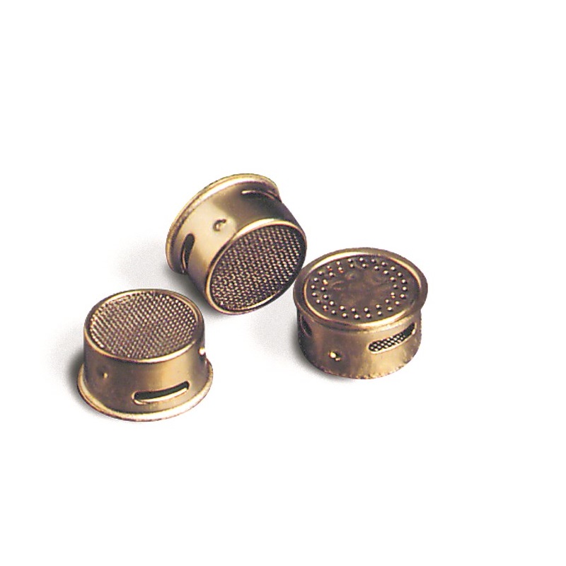 FILTRI AERATORI d21x11h IN OTTONE C/RETI ACCIAIO 