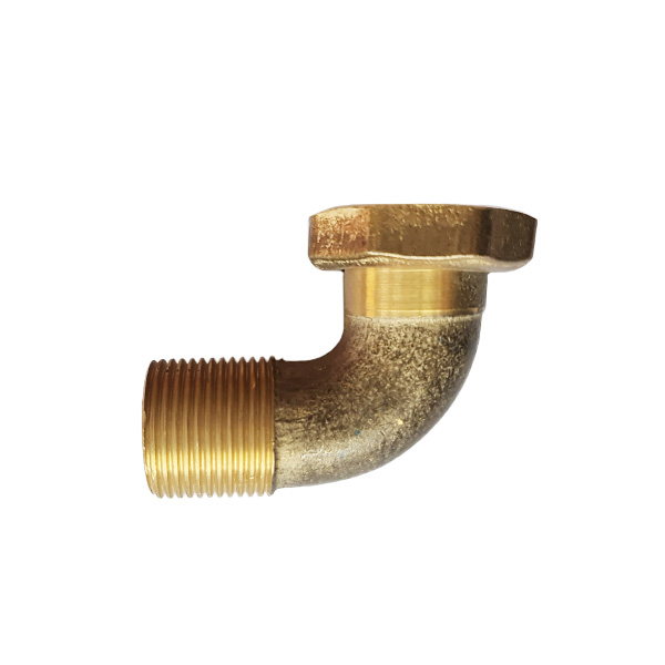 CODULI CURVI M 1" OTTONE LUCIDO CON CALOTTA 1"1/4 