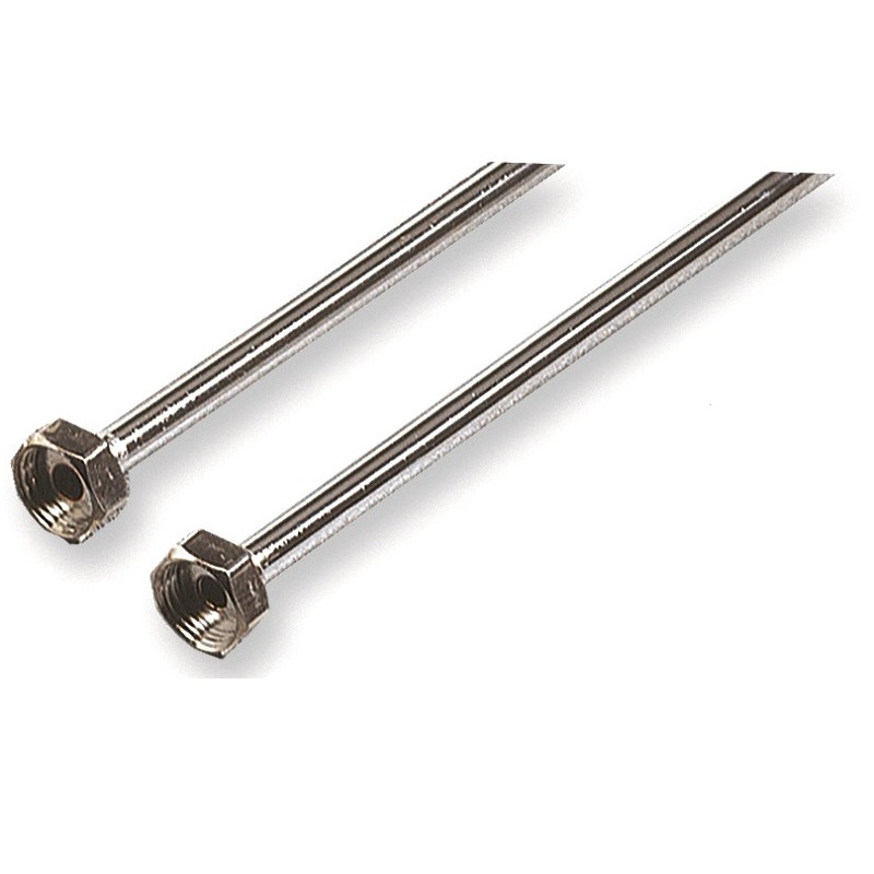 TUBETTI RAME CR. 10x1000 C/CALOTTA E FLANGIA 1/2" 