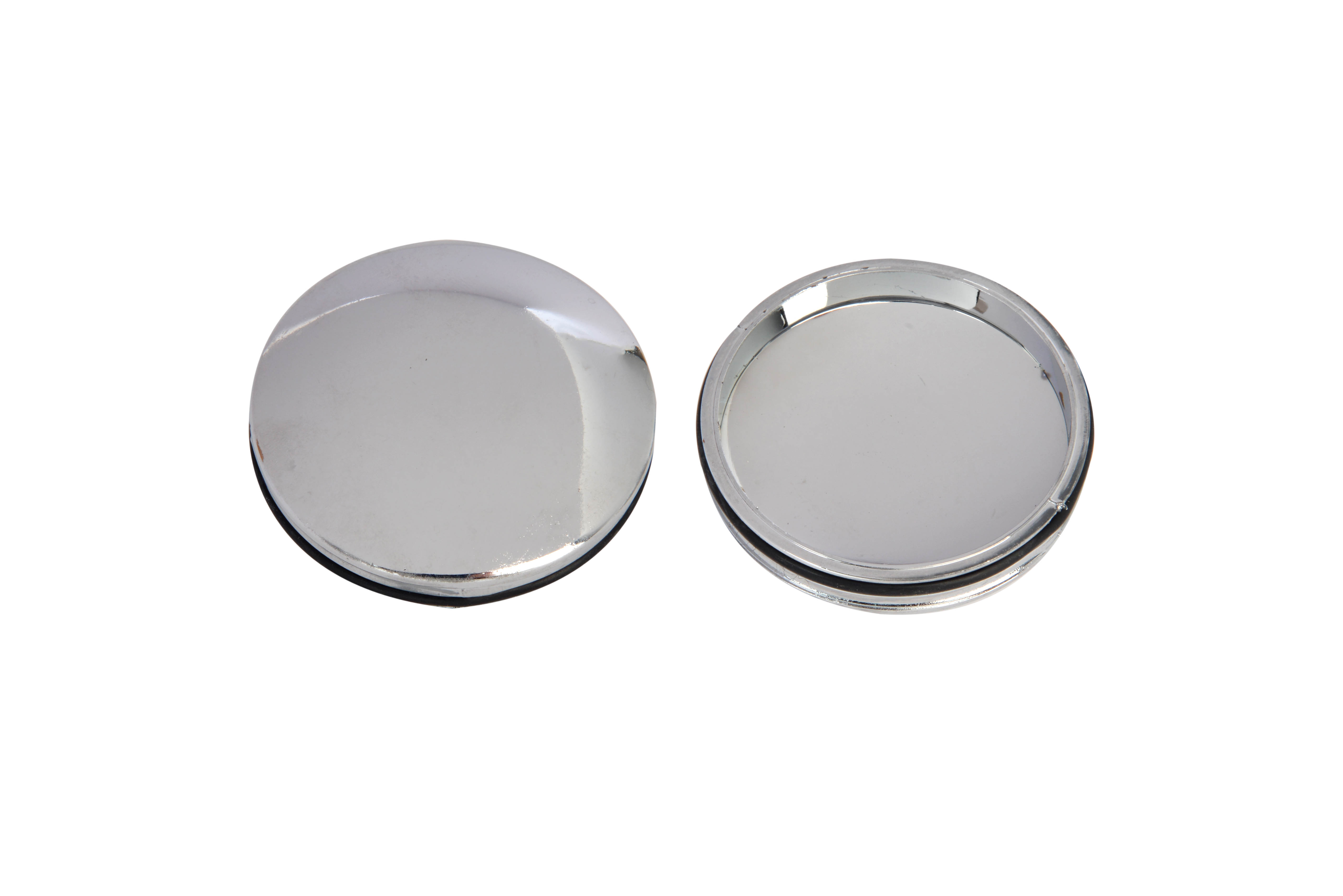 PLACCHETTE CROMATE mm.45 CON "OR" PER MONOCOMANDO 
