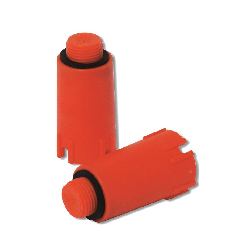 TAPPI-PROVA 1/2" ROSSI IN BUSTINE DA 10 PEZZI 