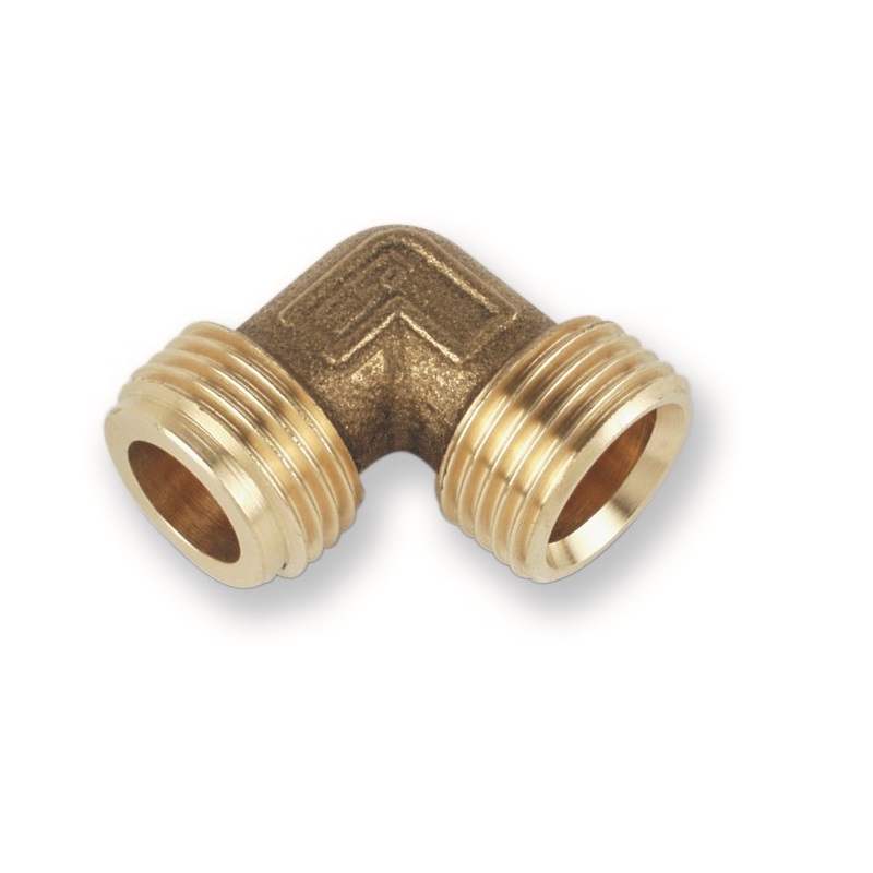 RACC.CURVI OTTONE MM1/2" CON SEDE BICONO 1/2"x14 