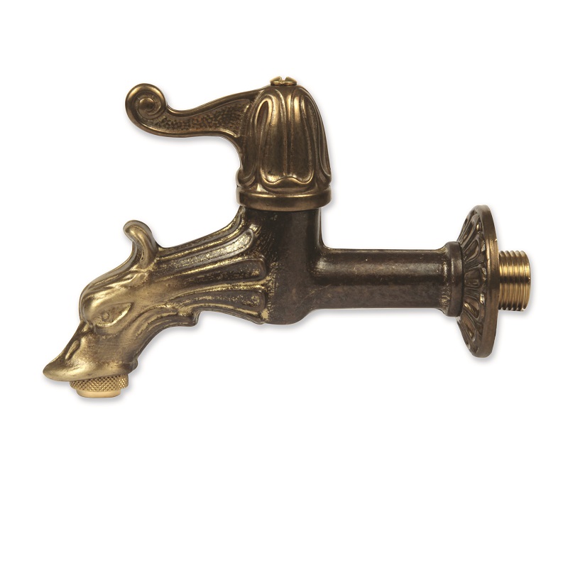 RUBINETTI ARTISTICI 1/2" CON VITONE PASSO RAPIDO 