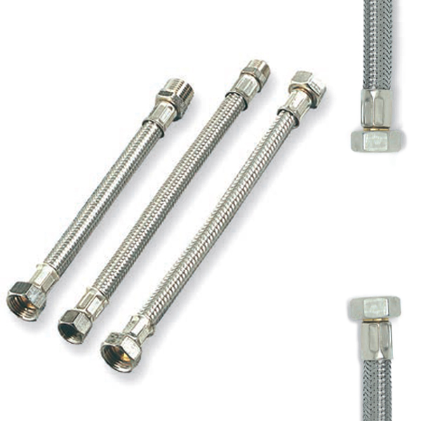 ATTACCHINI PIEGHEVOLI IN ACCIAIO FF 3/8"x1/2"x15 