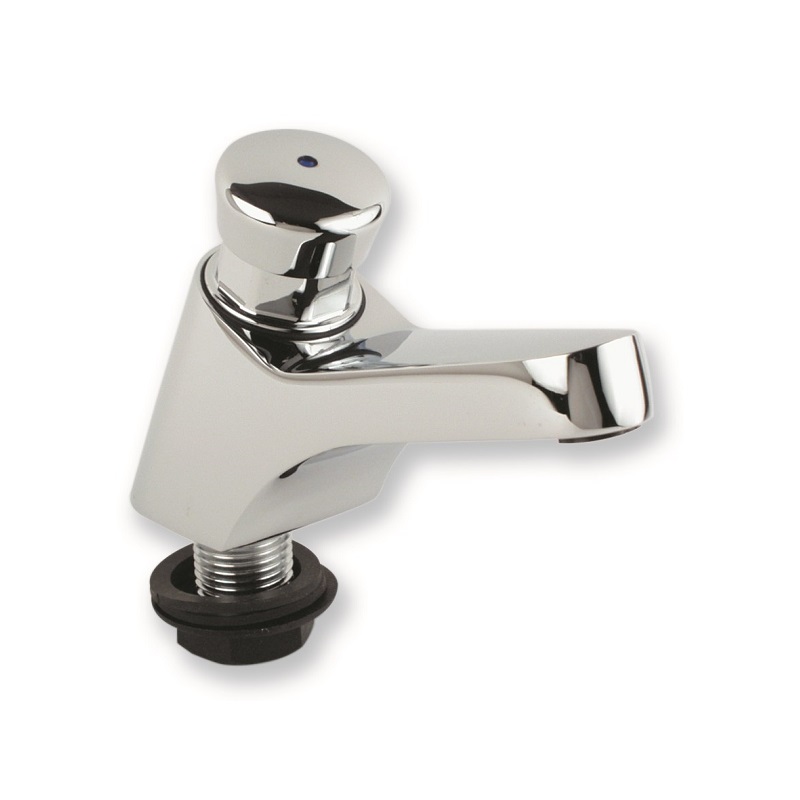 RUBINET. 1/2" COLLOCIGNO C/PULSANTE TEMPORIZZATO 