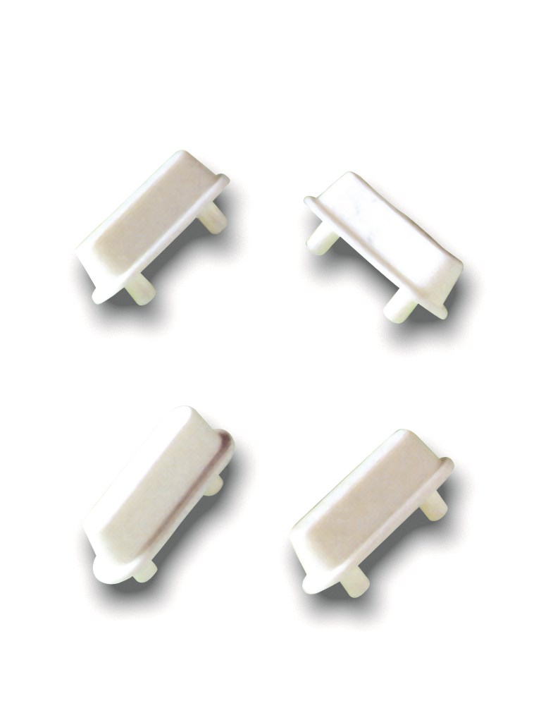 PARACOLPI PER SEDILI WC mm.42x15x12H-DUE PERNI 