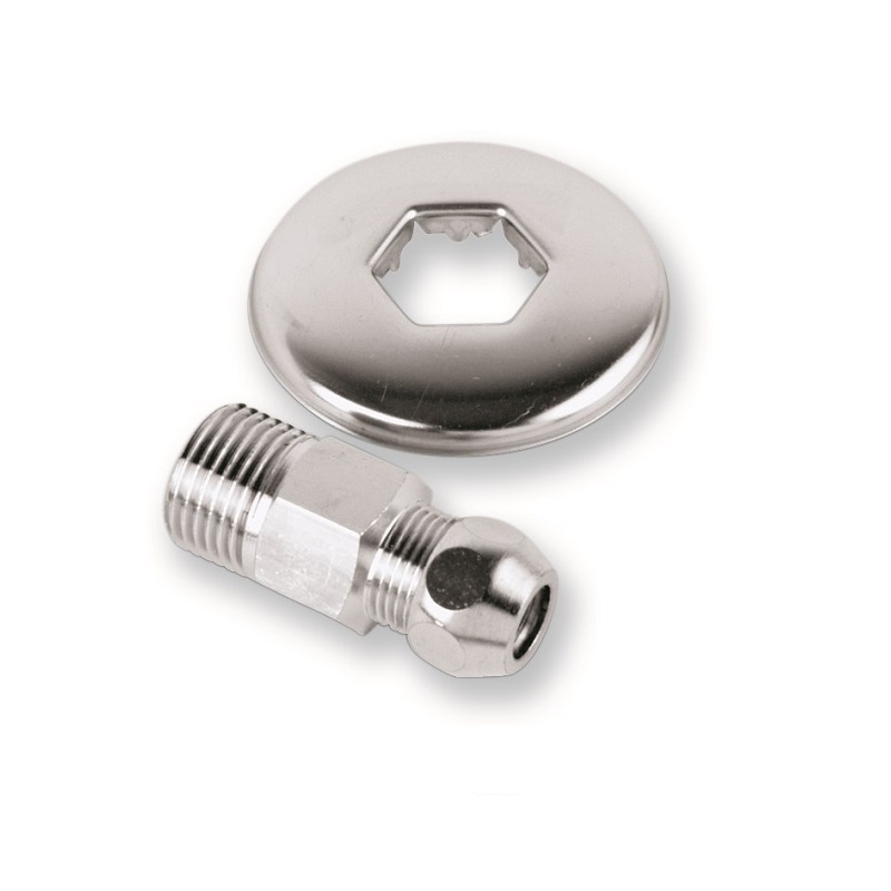 NIPLES ESAGONO PROLUNG. C/ROSONE - 1/2"x3/8"x10 