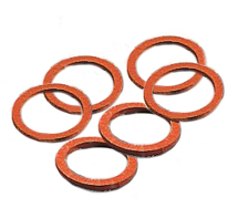 GUAR. FIBRA VULCANIZZATA mm.14.5x10.5x1.5 P/SCAL. 