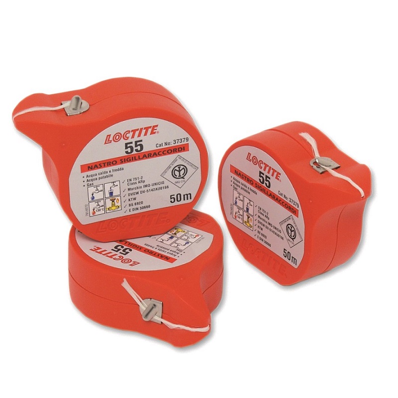 ROCCHETTI 50 m. NASTRO SIGILLANTE "LOCTITE 55" 