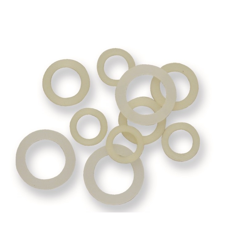 GUARNIZIONI IN NYLON PER RACCORDI DA 1/2" 