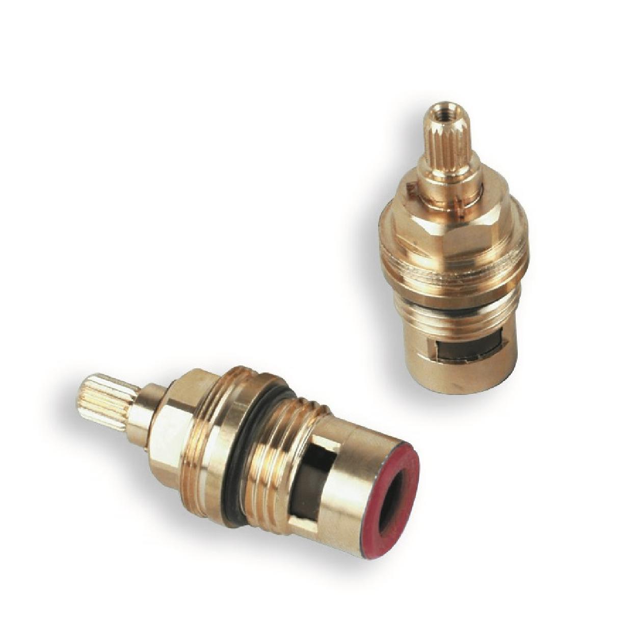 VITONI 1/2" CERAMICI 90° ASTA mm.20-BR.8x20-SX 