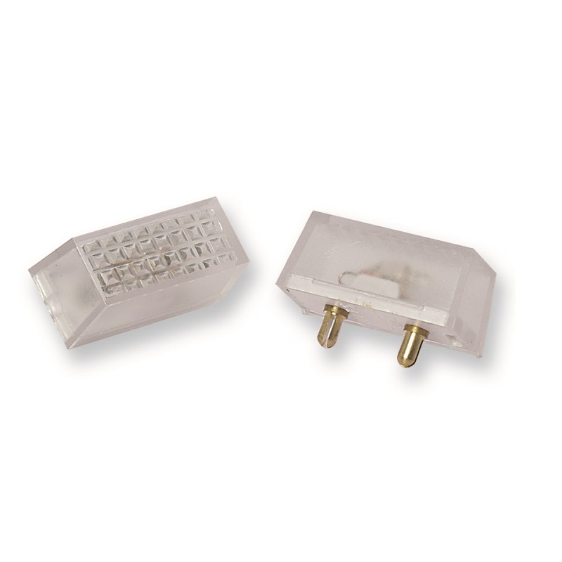 SPIE LUMINOSE C/SPINOTTI PER TERMOSTATI - 240VOLT 