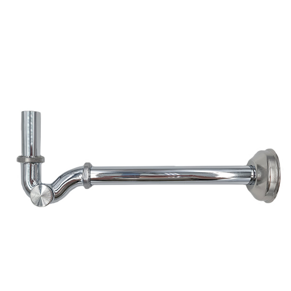 SIFONI LAVABO A "S" 1" CROMATI-SENZA PILETTA 