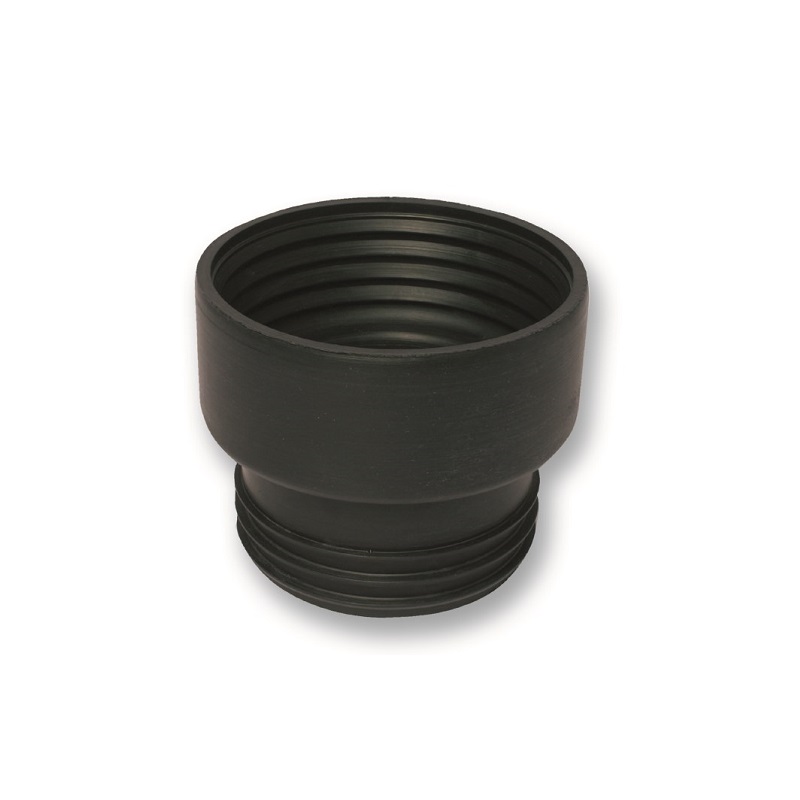 PROLUNGHE GOMMA NERA PER SCARICHI WC DA mm.90x100 