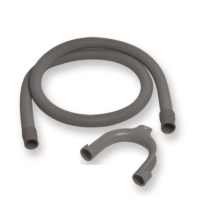 TUBI SCARICO LAV. cm.100 CONFEZ.TI CON CURVA 180° 