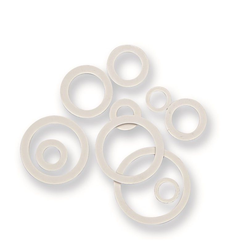 GUARN. PER RACCORDI 1/2" GOMMA 60sh BIANCA-DM 174 